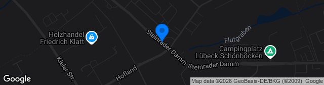 Map showing Sportplatz Steinrader Damm