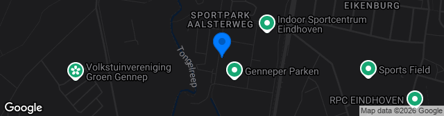 Map showing Jan Louwers Stadion