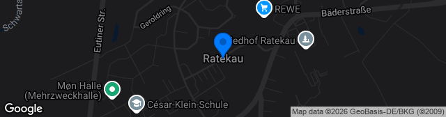Map showing Dr. Curd-Waßmund-Sportplatz