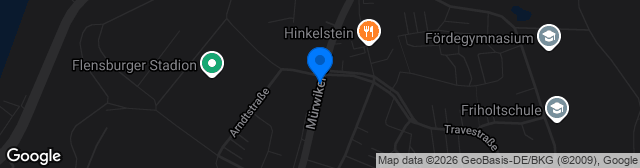 Map showing Stadion Mürwiker Straße
