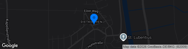 Map showing Rasenplatz Limburg-Dietkirchen