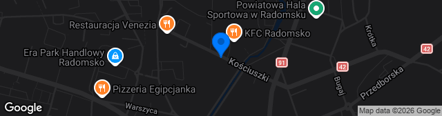 Map showing Stadion RKS