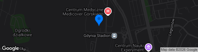Map showing Narodowy Stadion Rugby