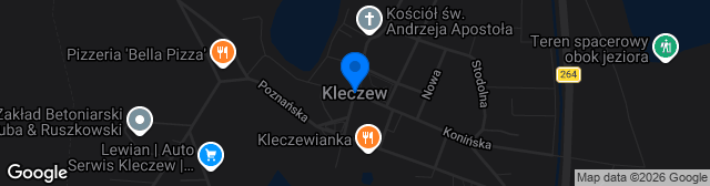 Map showing Stadion Miejski