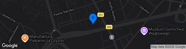 Map showing Stadion MOSiR