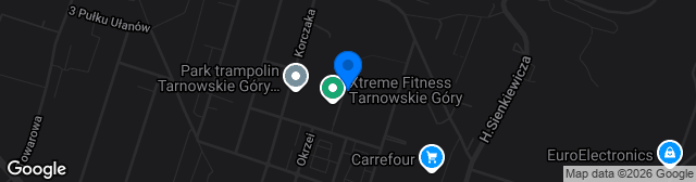 Map showing Stadion Towarzystwa Sportowego Gwarek