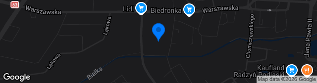 Map showing Stadion Miejski