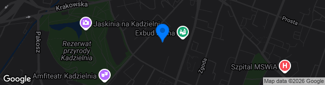 Map showing Stadion Korona