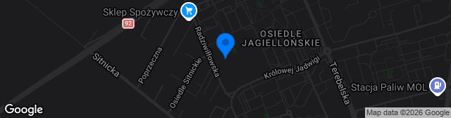 Map showing Stadion MOSiR