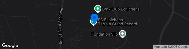 Map showing Terrain Grand Record - Terrain principal
