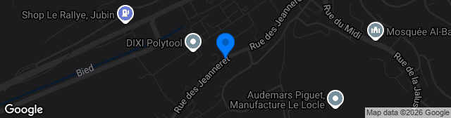 Map showing Jeanneret