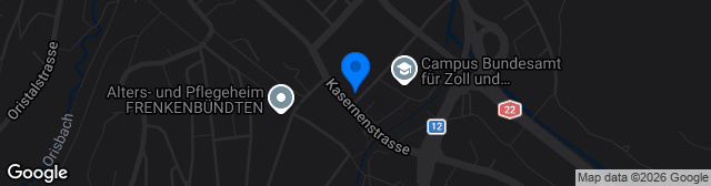 Map showing Stadion Gitterli