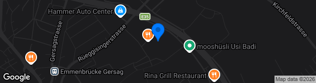 Map showing Stadion Gersag