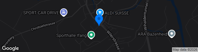 Map showing Sportplatz Ifang