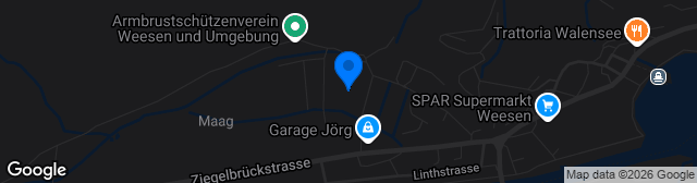 Map showing Sportanlage Moos