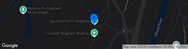 Map showing Sportplatz Aegeten