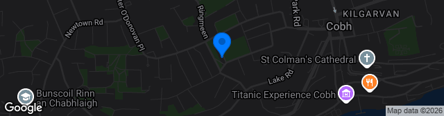 Map showing St. Colman's Park