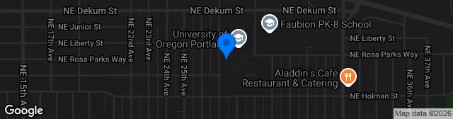 Map showing Concordia University