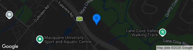Map showing Christie Park