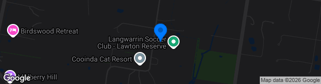 Map showing Lawton Park Reserve - Pitch 1
