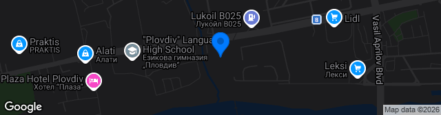 Map showing Stadion Maritsa