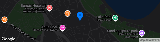 Map showing Efbet Arena