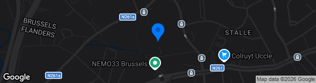 Map showing Complexe Sportif Neerstalle