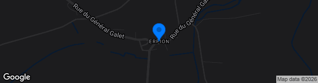 Map showing Terrain du EC Erpion