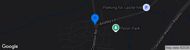 Map showing Cropston Road