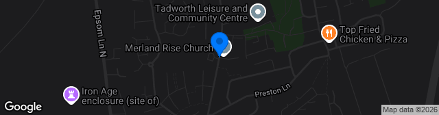 Map showing Merland Rise