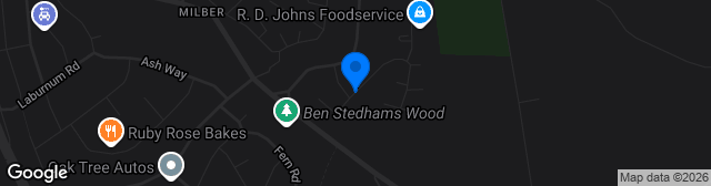 Map showing Homers Heath