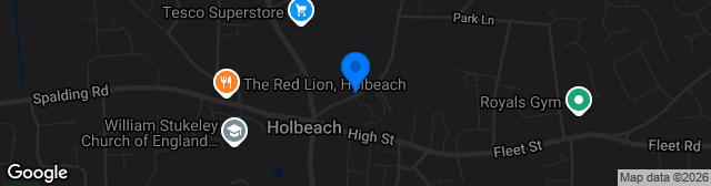 Map showing Carters Park