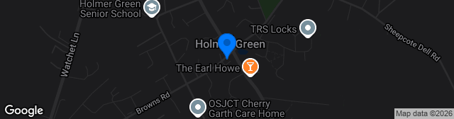 Map showing Airedale Park