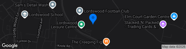 Map showing Martyn Grove