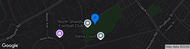 Map showing Daren Persson Stadium