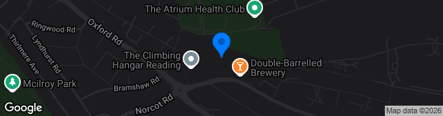 Map showing Rivermoor Stadium
