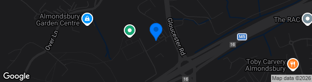 Map showing Oaklands Park Stadium