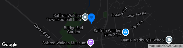 Map showing Catons Lane