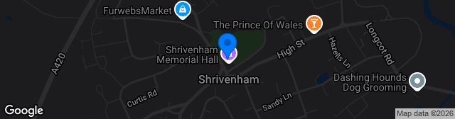 Map showing The Recreation Ground