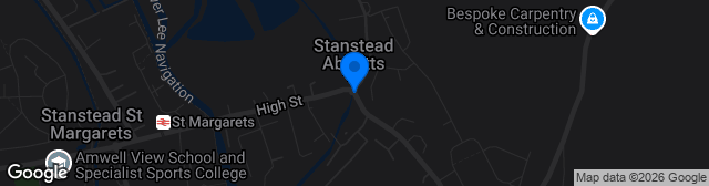 Map showing The Recreation Ground