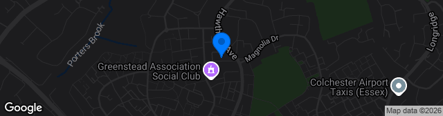 Map showing The Hawthorns