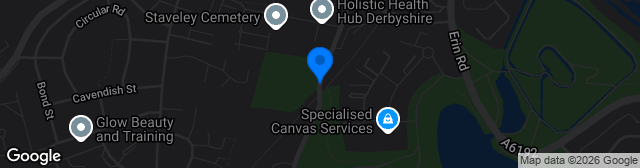 Map showing Inkersall Road