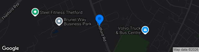 Map showing Mundford Road