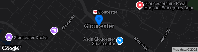 Map showing Glevum Park