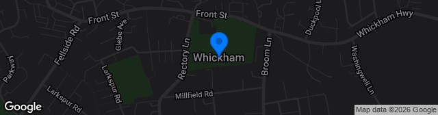 Map showing The Glebe Ground