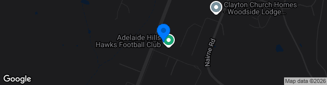 Map showing Hawks Nest