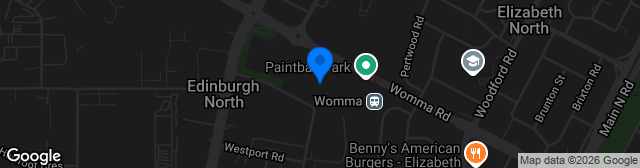 Map showing Ramsay Park