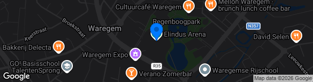 Map showing Elindus Arena