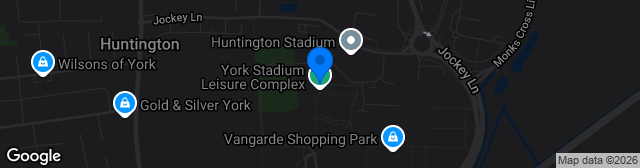Map showing LNER Community Stadium
