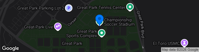 Map showing Championship Soccer Stadium